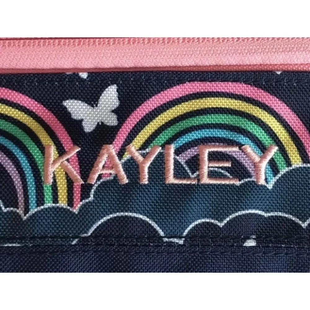 KAYLEY POTTERY‎ BARN RETRO Rainbow lunch bag box